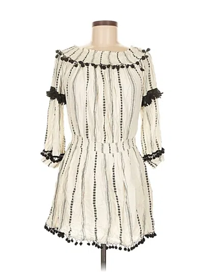 Pre-owned Tularosa Cocktail Dress In White