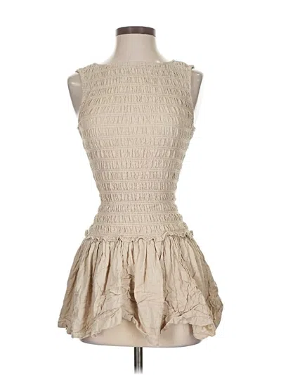 Pre-owned Tularosa Cocktail Dress In White