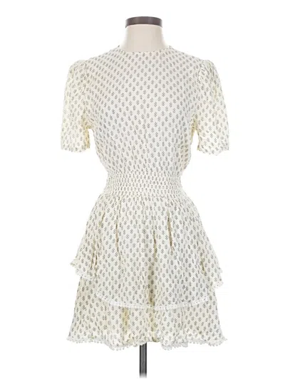 Pre-owned Tularosa Cocktail Dress In White
