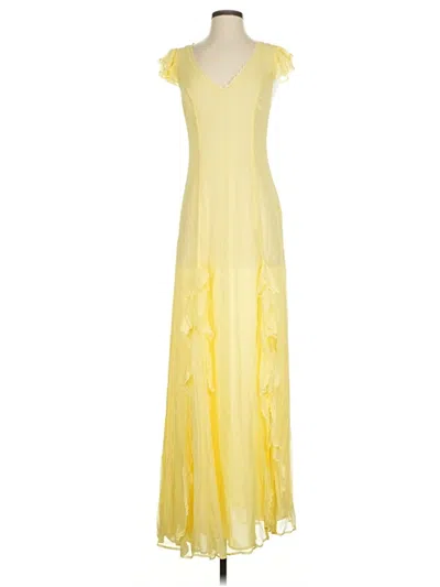 Pre-owned Tularosa Cocktail Dress In Yellow