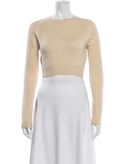 Pre-owned Tularosa Crew Neck Sweater In Neutral