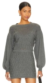 Tularosa Davina Sweater In Charcoal