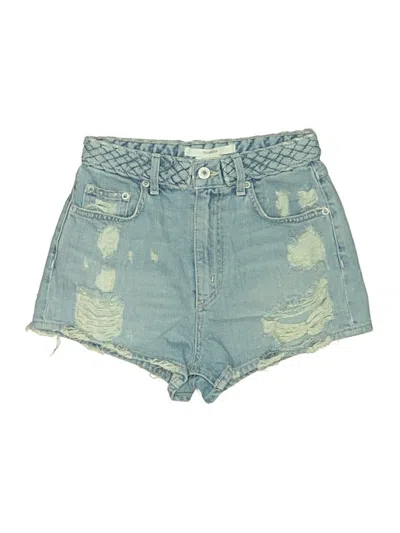Pre-owned Tularosa Denim Shorts In Blue