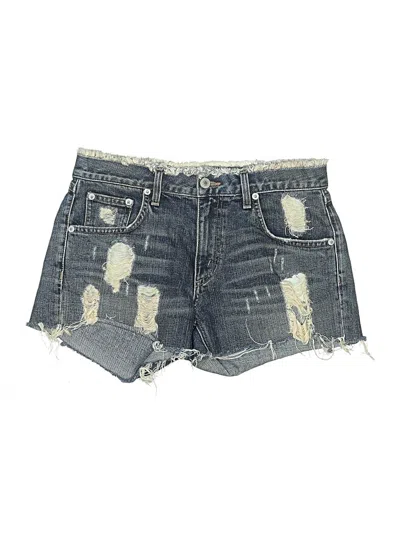 Pre-owned Tularosa Denim Shorts In Blue