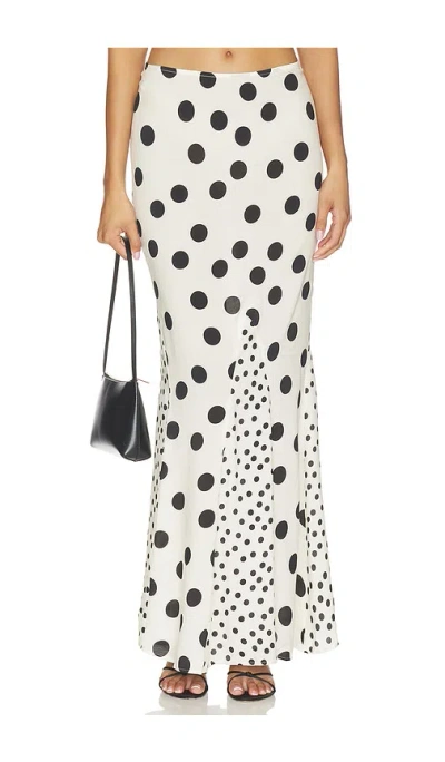 Tularosa Ekin Maxi Skirt In White