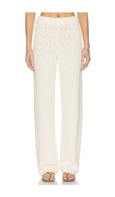 Tularosa Elio Lounge Pant In White