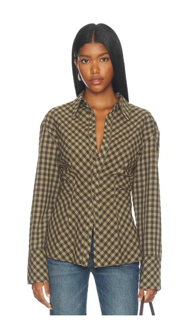 Tularosa Evelynn Top In Brown