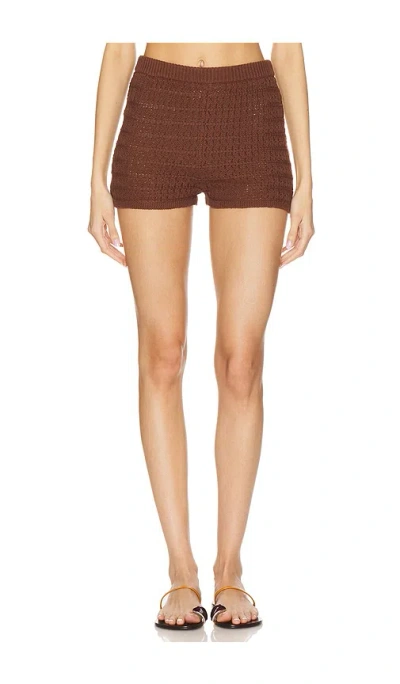 Tularosa Fabiana Short In Brown