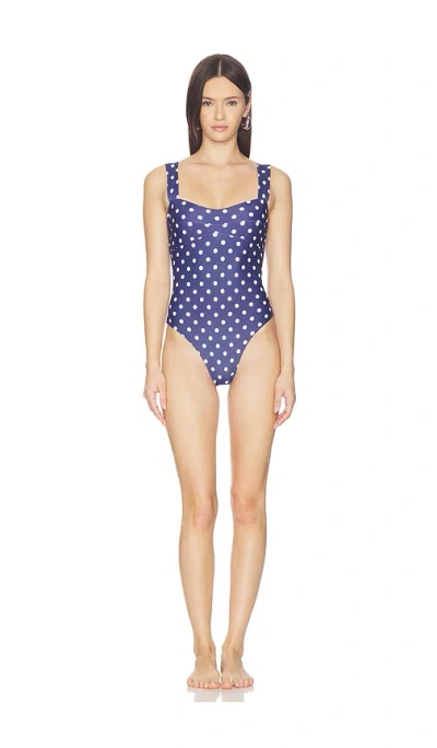 Tularosa Flirty One Piece In Blue