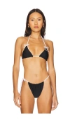 Tularosa Genette Top In Black & White