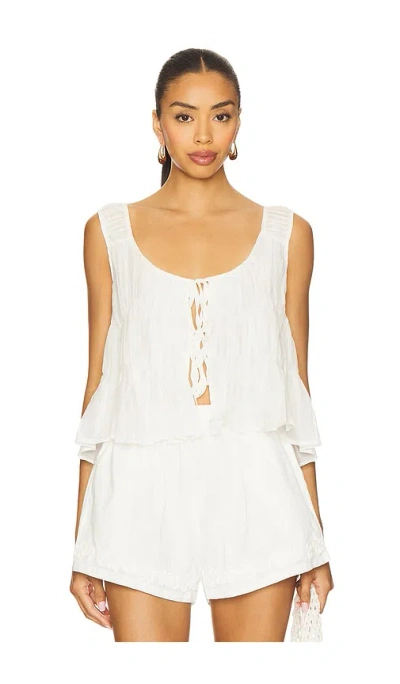 Tularosa Giselle Top In White
