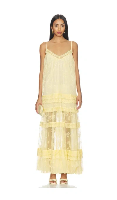 Tularosa Gracie Maxi Dress In Yellow