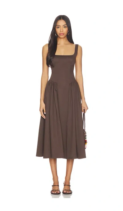 Tularosa Gracyn Dress In Brown