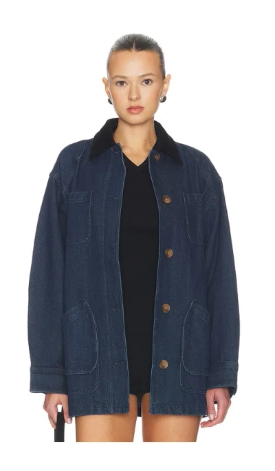 Tularosa Harlow Barn Jacket In Blue