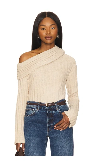Tularosa X Emma Rose Harper Sweater In 베이지