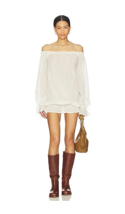 Tularosa Hesper Mini Dress In White