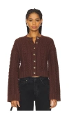 Tularosa Cardigan Hunter In Chocolate