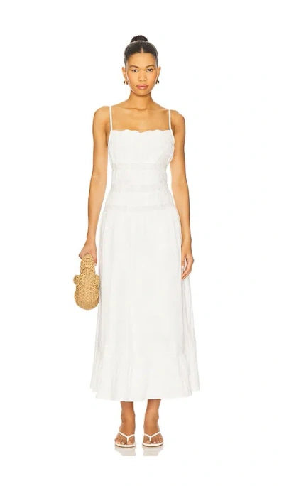 Tularosa Ilana Maxi Dress In White