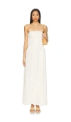 Tularosa Itzayana Maxi Dress In 象牙白