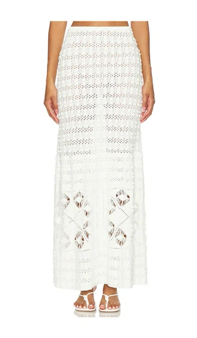 Tularosa Jagger Skirt In White
