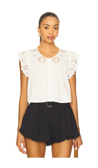 Tularosa Jayne Top In White