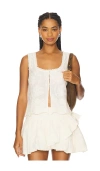 Tularosa Mattie Top In White