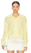 Tularosa Kaleo Cardigan In Light Baby Yellow