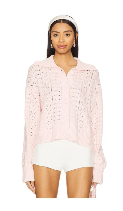 Tularosa Cardigan Kaleo In Pink