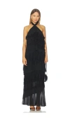 Tularosa Kellen Gown In Black