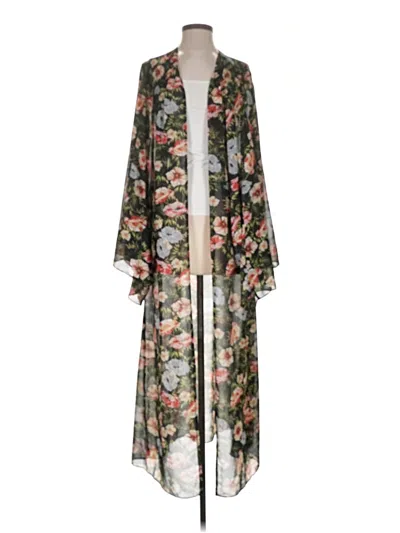 Pre-owned Tularosa Kimono In Gray