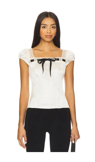 Tularosa Lacie Top In White