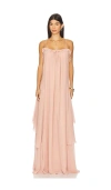 Tularosa Larissa Maxi Dress In Pink