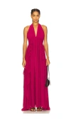 Tularosa X Yhasmina Ferrara Lenora Maxi Dress In Pink