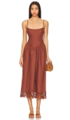 TULAROSA LEXI MIDI DRESS