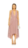 Tularosa Livia Midi Dress In Purple
