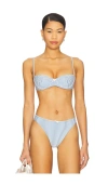 Tularosa Lottie Top In Blue
