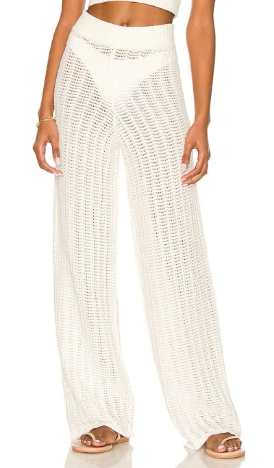 Tularosa Maeve Knit Pant In Ivory