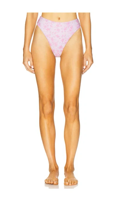 Tularosa Mar High Waist Bottom In Pink