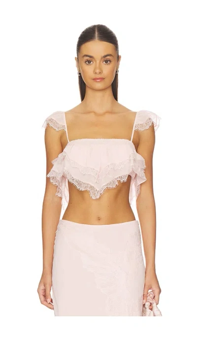 Tularosa Marisa Top In White