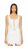 Tularosa Mattie Top In White