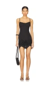 Tularosa Maya Mini Dress In Black