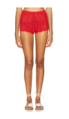 Tularosa Mirtilla Short In Red