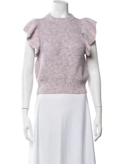 Pre-owned Tularosa Mock Neck Sweater In Multicolor