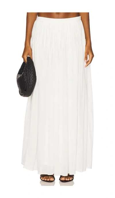 Tularosa Noor Maxi Skirt In Ivory