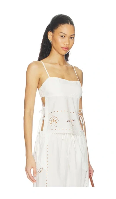 Tularosa Nora Top In White
