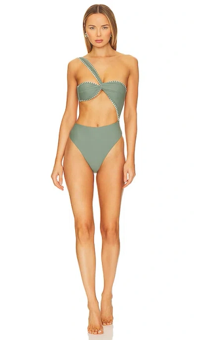 Tularosa Odella One Piece In Olive Green