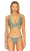 Tularosa Odella Top In Olive Green