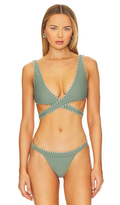 Tularosa Odella Top In Olive Green