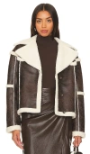 Tularosa Pamela Coat In Brown