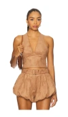 Tularosa Patrice Top In Brown